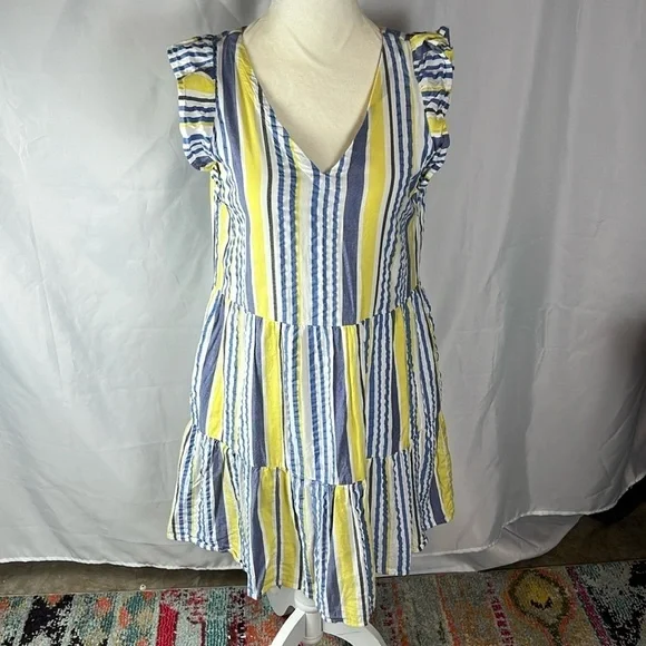 LOFT | Dresses | Loft Striped Cotton Dress Petite | Poshmark LOFT | Dresses | Loft Striped Cotton Dress Petite | Poshmark